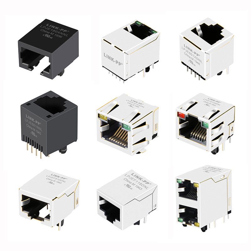 Đầu nối mạng IOT RJ45 có hoặc không có từ tính