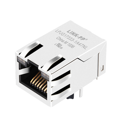 RTA-1S4A9W1F Tương thích LPJG17333-1A47NL 1000 Base-T Jack RJ45 Thẻ kết nối từ tính Lên trên