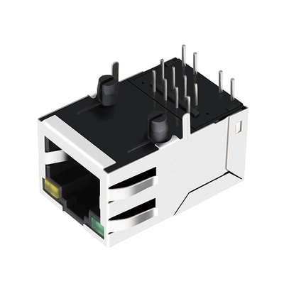 Giắc cắm cái RJ45 mô-đun mạng XFATM9R-CTLSxu1-4M, Thẻ cắm 1 x 1 lên LPJ6011ABNL