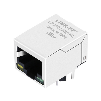 LPJ0012BDNL 10/100Base-T Ethernet RJ45 Jack Một cổng Cách ly 1500Vrms
