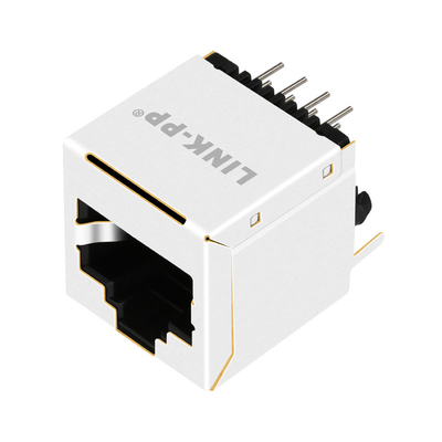 SS-90000-013 Đầu nối mô-đun Ethernet dọc RJ45 1x1 Jack 8P8C