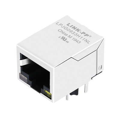 Kết nối 1x1 RJ45 với từ tính tích hợp 1000Base-T LPJG0933H11NL