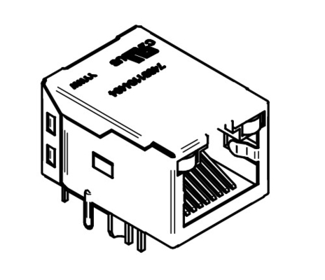 WE RJ45 74991104404 Magnetics tích hợp RJ45 10/100/1000BASE-T