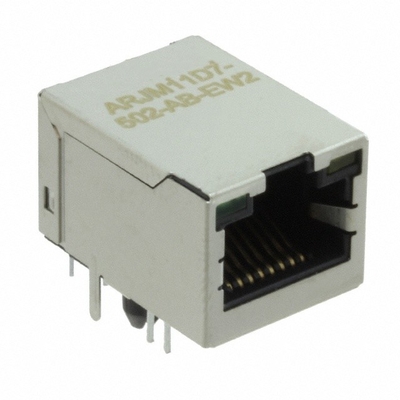ARJM11D7-502-AB-EW2 Cổng đơn PoE RJ45 với từ tính 1GBase-T