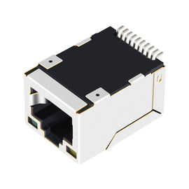 LPJ19201BGNL Bề mặt gắn kết 1x Rj45 Tab-Up W / Đèn LED, Ethernet 10 / 100Base-T