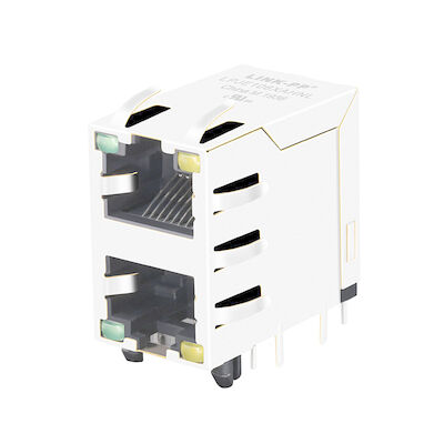 10118075-513B010LF Xếp chồng lên nhau 2X1 Cổng RJ45 Đầu nối Modular Jack LPJE106XAHNL