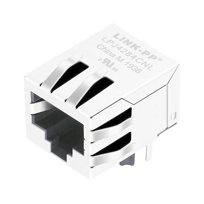 RJP-003TC1 RJ45 Với giắc POE từ tính 10/100Mbps LPJ4284CNL