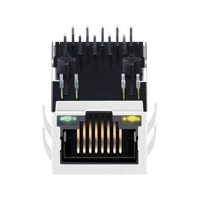HR861153C 1 × 1 10/100Base-TX PoE RJ45 MagJack LPJ0284GDNL