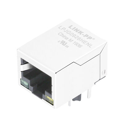 1x1 cổng 1000Mbps POE + RJ45 Filter Connector Module LPJG0926HENL