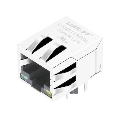 HFJ11-2450E-LS12RL RJ45 Modular Jack 10 / 100Base-T LPJ0011ABNL Chuyển Đổi Mạng
