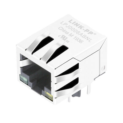 13F-69GYD2NL Giắc cắm Ethernet RJ45 Cổng đơn 10/100 Mbit LPJ0006ABNL