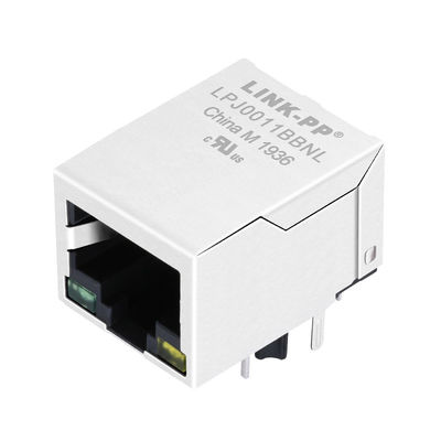 Kết hợp 10/100 Base T Ethernet Lan RJ 45 Connector JKM-0009NL LPJ0011BBNL