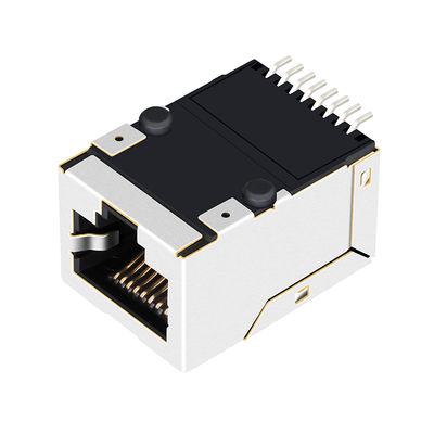 Đầu nối Rj45 gắn trên bề mặt J0C-0005NLT 1x1 10 / 100Base-TX Từ tính