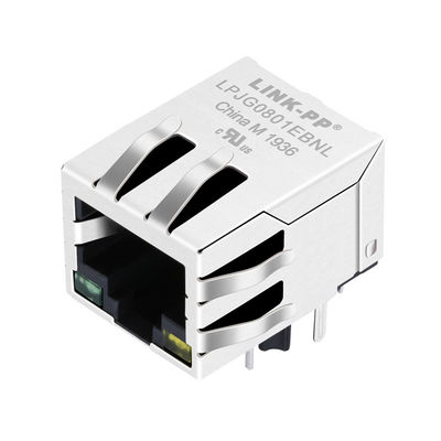 48F-01GY2DPL2NL 10 Pin Kết nối Rj45 Kết nối ATMEGA88P-20AUR GigaBit Ethernet