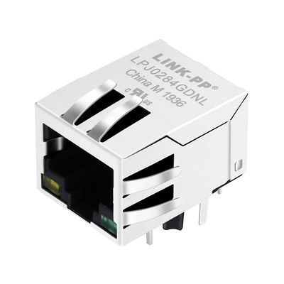 LPJ0284GDNL Đầu nối gắn kết một cổng Rj45 Pcb ARJP11B-MASA-B-A-EMU2