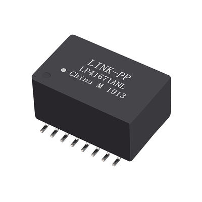 XFATM9ULR1 Điện áp cao 4800V PoE + Cách ly Lan Biến áp Viễn thông Từ tính LP41671ANL-6