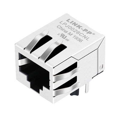 J0026D11 RJ45 Network Connector 100 Base-T 8p8c Tab Down giắc cắm cáp mạng