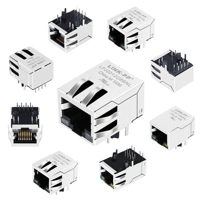JXR0-0011NLT Patch Panel Sheilded 8P8C Cat5e Lan Network Magnetic Jack RJ45
