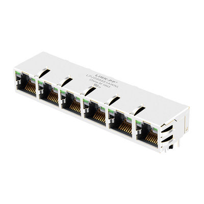 Pulse JG0-0027NL 1x6 Tab-UP-pin RJ45 với nội từ