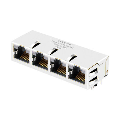 Tương đương với JXG0-0098NL 4 Cổng Gigabit Rj-45 Latch Up với đèn LED
