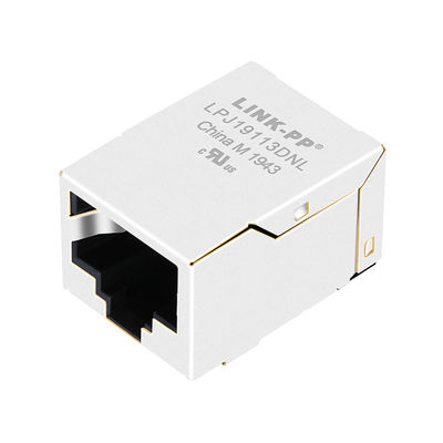 J0C-0003NLT 1x1 Cổng SMT RJ45 Đầu nối mạng từ tính không có đèn Led