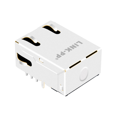 10G Base-T Tab Up 1 Cổng Jack từ tính RJ45 G15-111T-076C