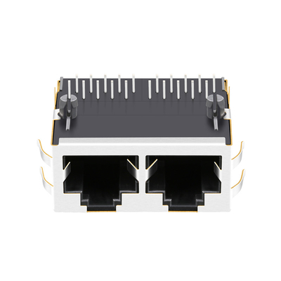 JT8-2000HL 10G Base-T 1x2 Cổng Tab UP Bề mặt Gắn kết Ethernet Rj45 Jack cắm không có đèn Led