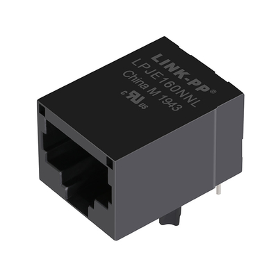 SS-7188-NF Tương thích LPJE160NNL 8P8C Tab Down RJ45 Jack mô-đun mà không có nam châm tích hợp
