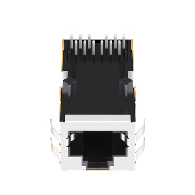 0816-1X1T-43-F 1000 BASE-T NO led Tab Up RJ45 Connector Magjack Through Hole