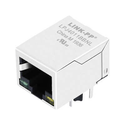 WE 7499010211A 100 Base-T Single Port RJ45 Jack với từ tính tích hợp