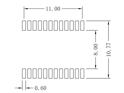 LP82440NL Gigabit Ethernet Transformer Mô-đun từ tính 1000Base-T