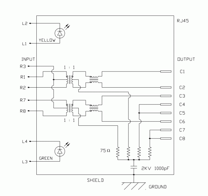 RB1-125BAG1A Datasheet - Schematic